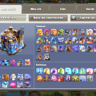 CONTA CV18 MAX I HEROIS FORTES I META I DIVERSAS SKINS