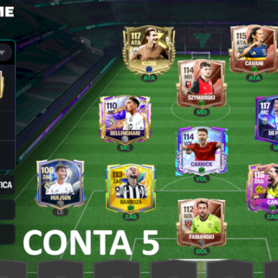 CONTA 5 FIFA GER 114 + DE PAUL 117