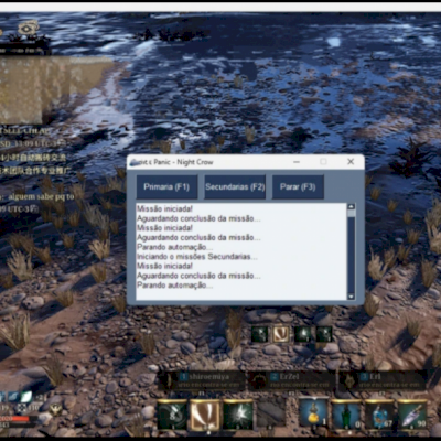 BOT Night Crows de Missões  primarias e secundarias! com BRINDE!!!