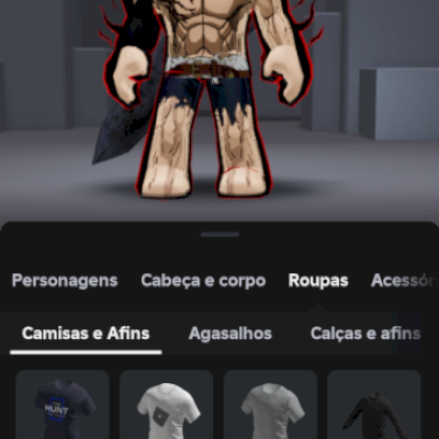 CONTA ROBLOX COM PROGRESSO EM ALGUNS JOGOS E SKIN