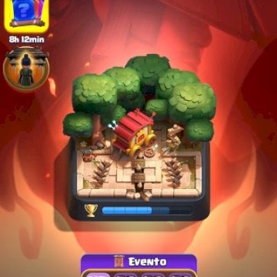 Conta clash royale 10775 de troféus
