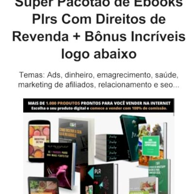 VENDAS DE E-BOOKS