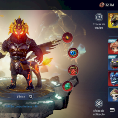 Maga com 267k de poder muito atribulada com 3 pet lendário e todos os épico.....