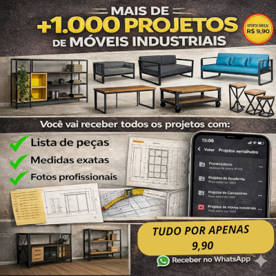 +1.010 projetos industriais em PDF