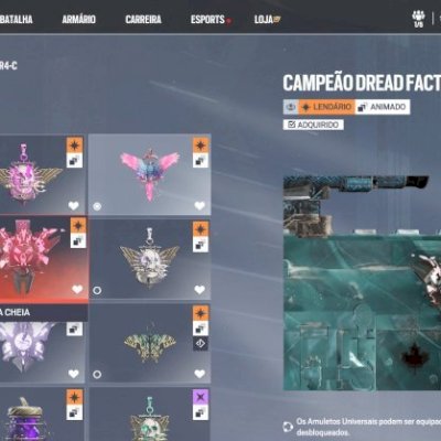 Conta de R6 com 4 CHAMPIONS