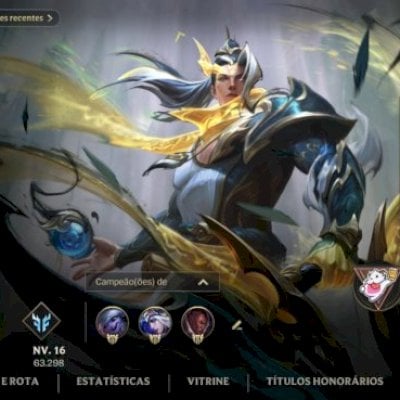 CONTA WILD RIFT MAIN ADC EX MONARCA, COM 79 SKINS INCLUINDO ALGUMAS DE EVENTOS