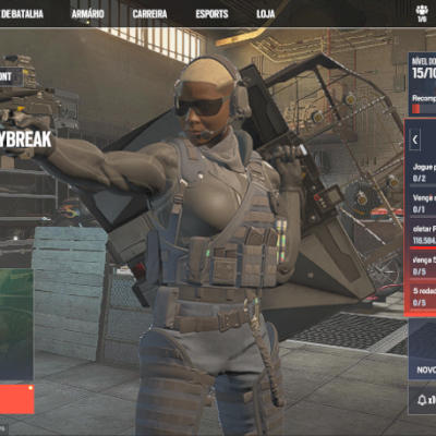 VENDO CONTA DE R6!! CONTA BRABISSIMA!