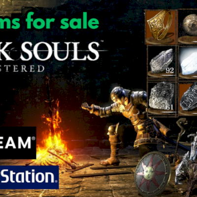 Dark Souls REMASTERED : VENDA DE ITENS [ PLAYSTATION 4/5 ] & Steam