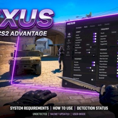 NEXUS External v1.2.1 [Lançamento] hack para cs 2 VITALICIO