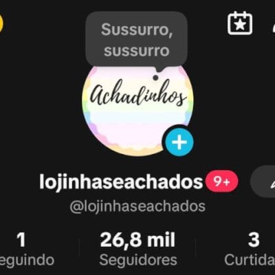 CONTA TIKTOK 26K SEGUIDORES BR🇧🇷 SITE+LIVES✅ | SEM SHOP/PROMOVER/MONETIZAÇÃO❌