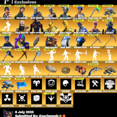 Conta rara, minty+s2+STW OG, kratos Gold etc.