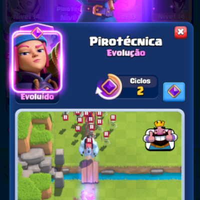CONTA CLASH ROYALE +9500 TROFÉUS COM 6 EVOS