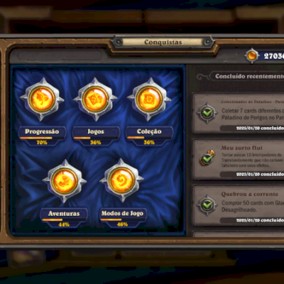 CONTA HEARTHSTONE 2018