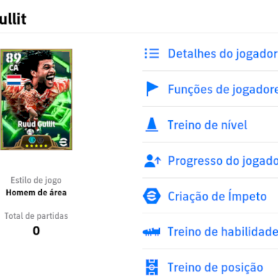 Conta Efootball com Gullit 108