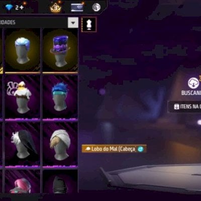 CONTA FREE FIRE COM ANGELICAL AMARELA E MEGUMI