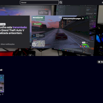 Conta Twitch com 37k de seguidores