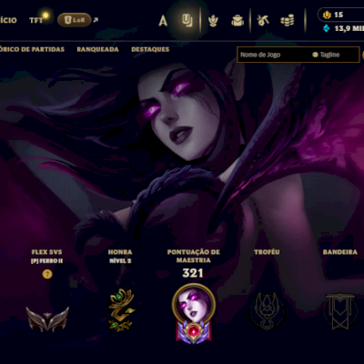 Conta league of legends