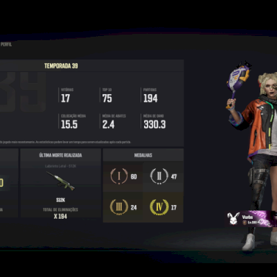 CONFIRA! CONTA COM 5K HORAS, 3 ARMAS PROG, UMA MAC FULL PATAMAR 5 LVL 500