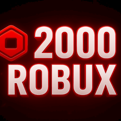 ROBUX STORE - Robux:  2000 - COBRIMOS OS 30% do ROBLOX!