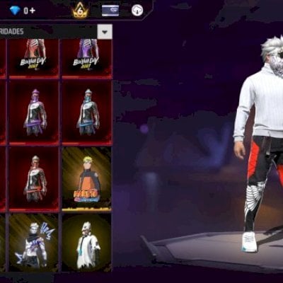 Conta de free fire linda