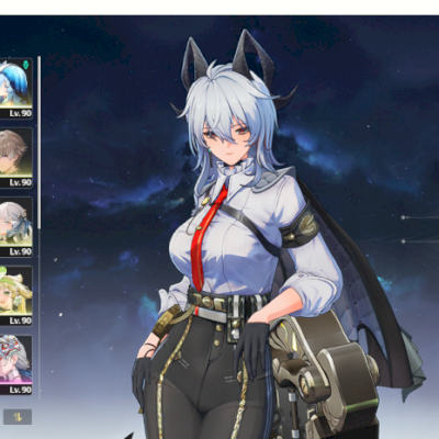 CONTA WUTHERING WAVES UNION 80, 16 PERSONAGENS  5 ESTRELA E 14 ARMAS 5 ESTRELA