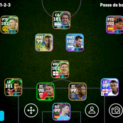 Conta Efootball Força 3087 4 Icons e 2 Showtimes Brabos