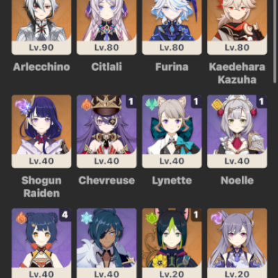 Conta com vários T5