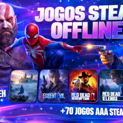 CONTA STEAM OFFLINE PREMIUM | COLEÇÃO AAA COMPLETA