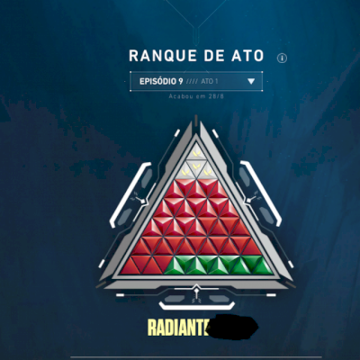 Vendo conta Radiante/Imortal