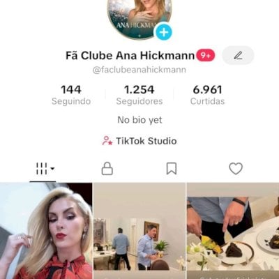 Vendo conta do tik Tok engajada ganhando seguidores