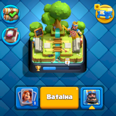 CONTA CLASH ARENA 20 - 8k Troféus- 3k Gema
