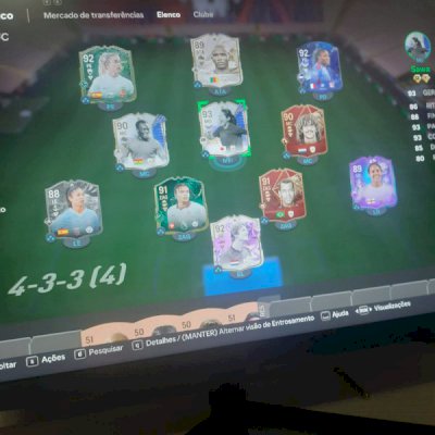 CONTA FC 24 AVALIADA EM 5 MILHÕES COM UM TIME ABSURDO