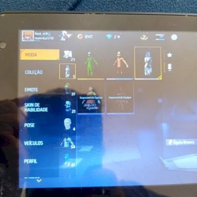 Conta de free fire