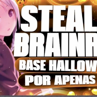 [BASE HALLOWEEN BARATO] COM ROBUX E BRAINROTS ( STEAL A BRAINROT ) BARATO