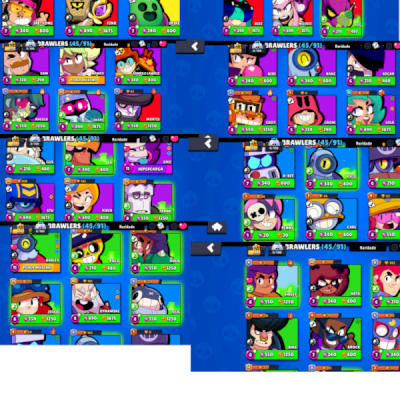 Conta boa de brawl stars