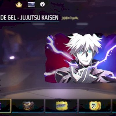 Conta FF 2 Anos | 10x Mestre BR | Kurama + Itadori + Gel Gojo + Evos