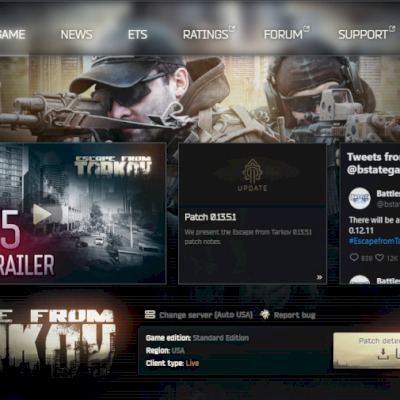 Conta Standard Escape From Tarkov