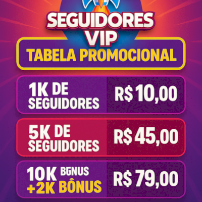 VENDO SEGUIDORES GRINGO A PARTIR DE R$ 1 REAL