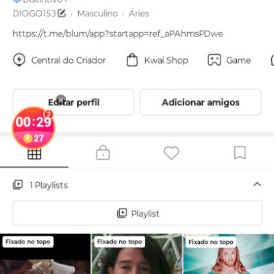 Conta monetizada, com mais de 1000 seguidores!