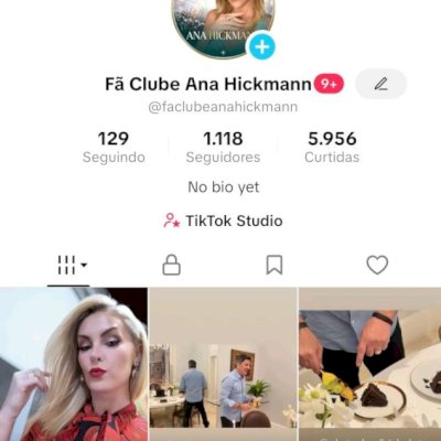 Vendo conta do tik Tok engajada