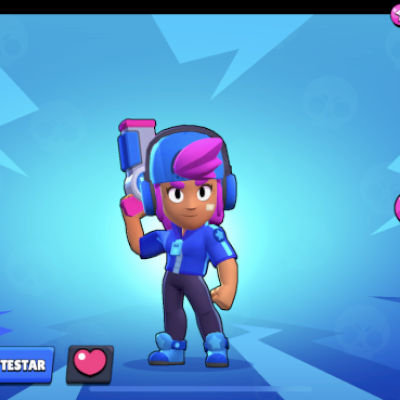 CONTA BRAWL COM SHELLY ESTELAR RARA