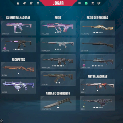 Conta valorant mais de 3 mil gastos