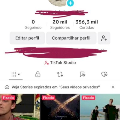 ⭐️MELHOR PREÇO⭐️ conta do tik tok com 20K de seguidores
