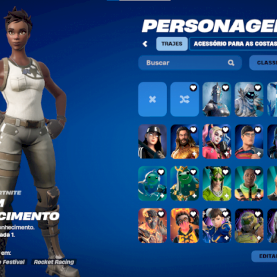 CONTA MUITO RARA COM MAIS DE 290 SKINS - Wonder, Travis, ikonik e muito mais