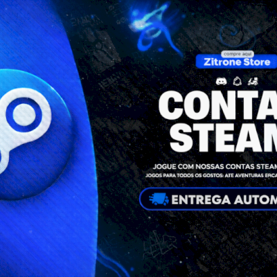 [MENOR PREÇO] JOGOS DA ATUALIDADE > CONTAS STEAM OFFLINE PC[ENTREGA RÁPIDA]