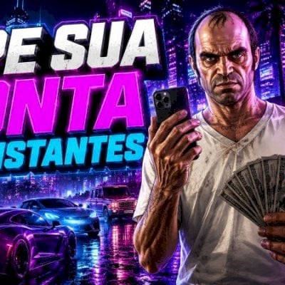 UPE SUA CONTA EM INSTANTES / SEGURO E RAPIDO