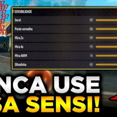 Sensibilidade dos Deuses não Pina nada todos os celulares Android e IOS