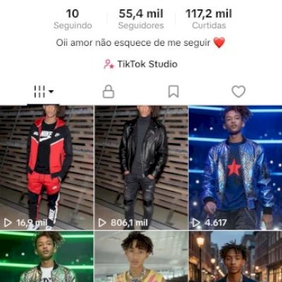 Conta tik tok 55k (monetizada)