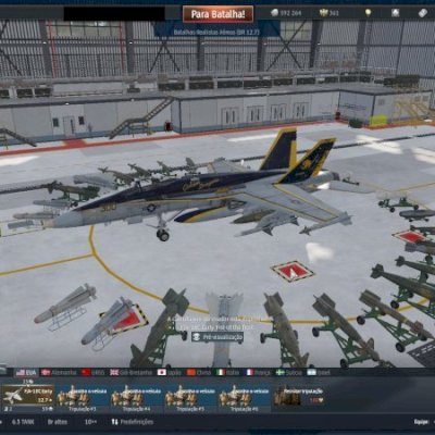 Conta com alguns veículos premium EU/URSS/FRA foco mesmo nos EU