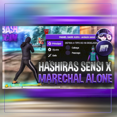 PACK DARK AURA ❄️ | GELO INVERTIDO + HASHIRAS SENSI + MARECHAL ALONE MOBILE